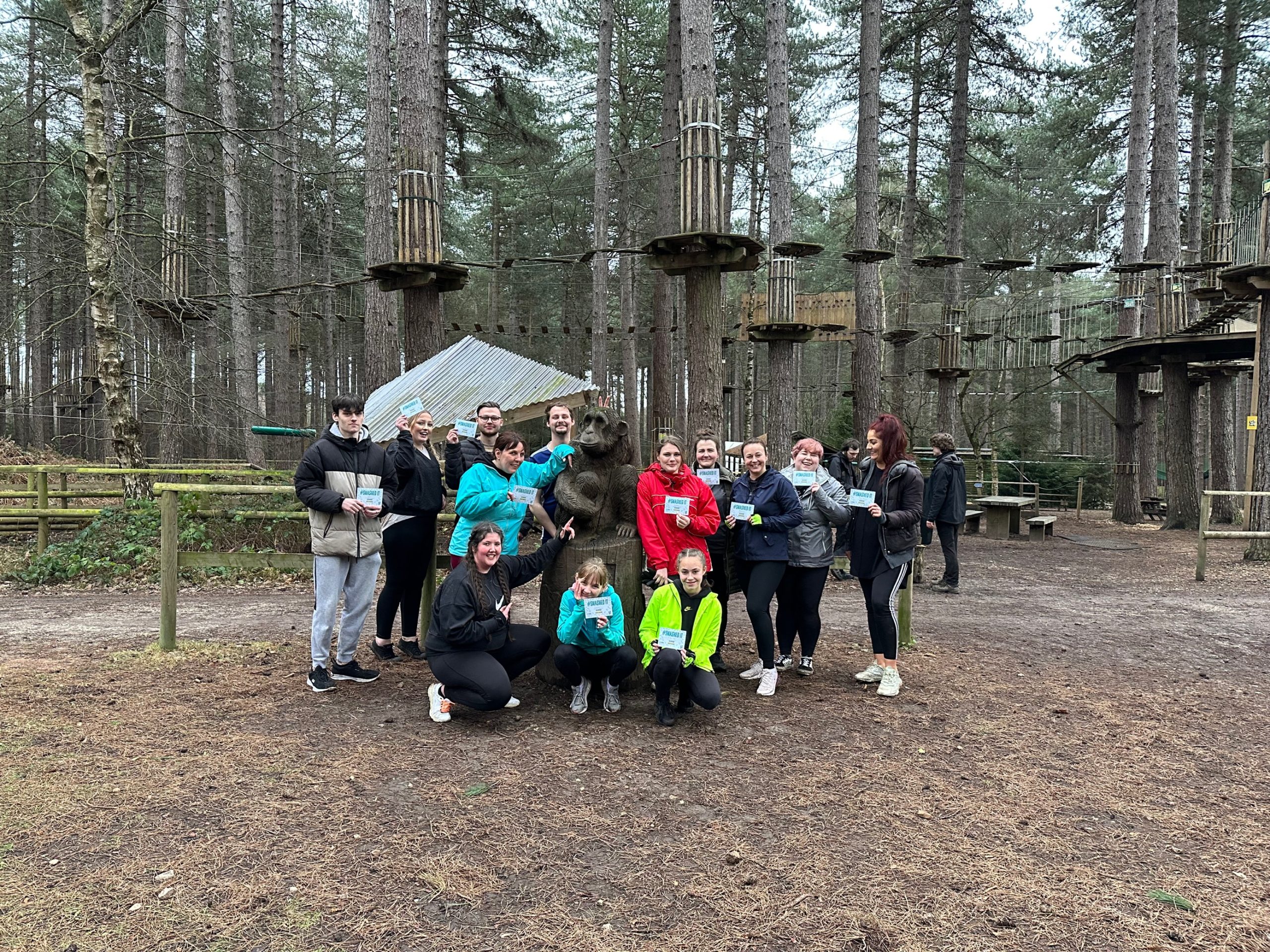 Our Team Away Day at Go Ape!